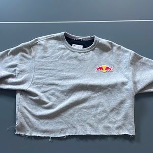 *RARE* cropped XL Red Bull Champion sweater